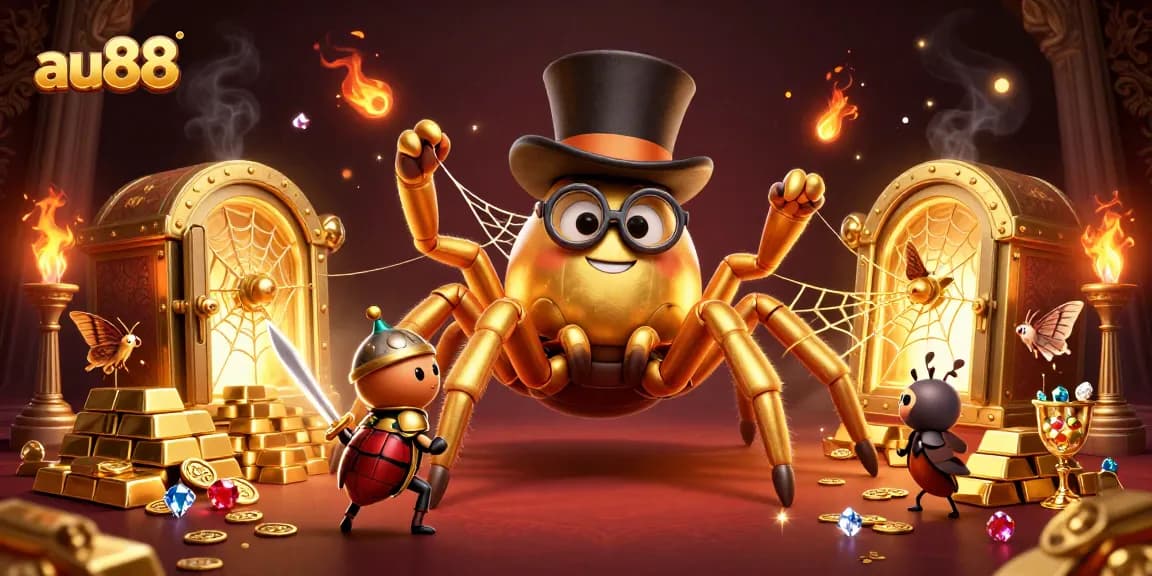 Experience the excitement of au88 with captivating casino scenes involving fun characters.