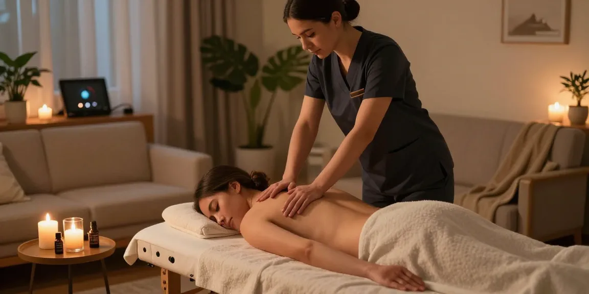 Experience 안산출장안마 with serene home massage setting and professional therapist.