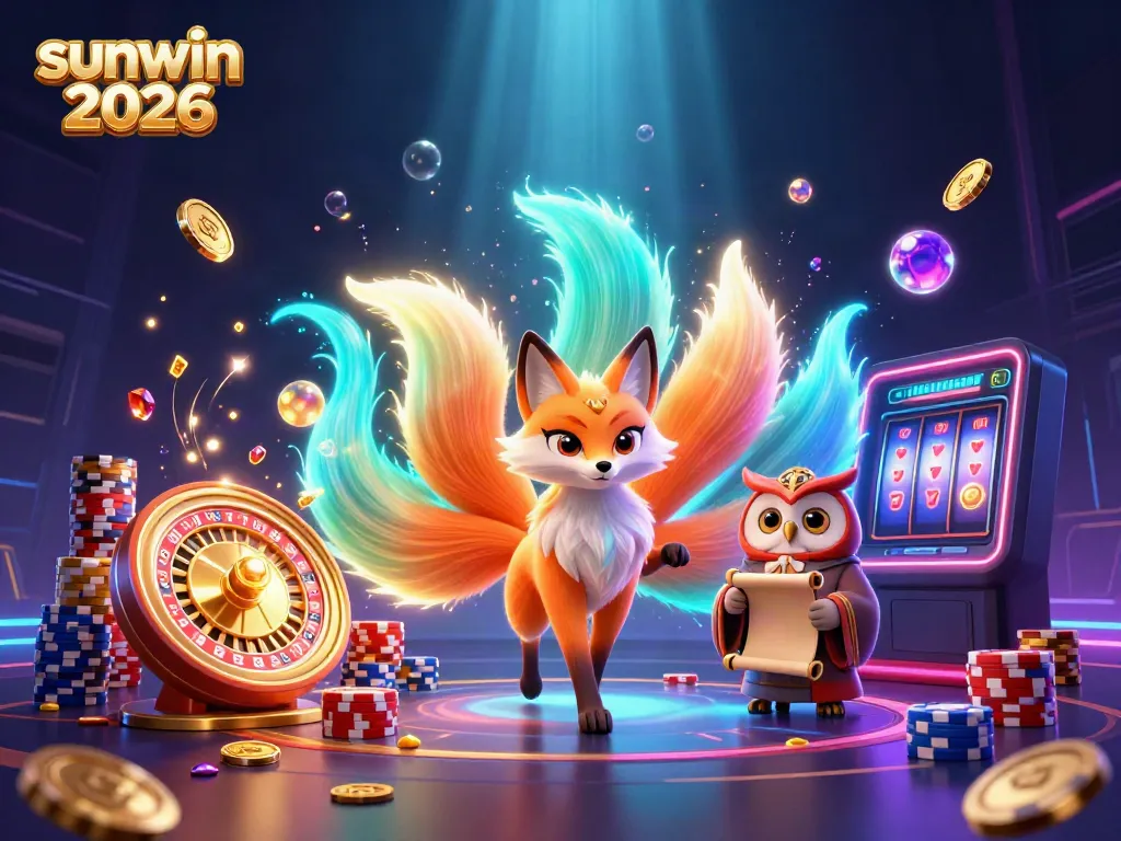 Engage with the thrilling sunwin 2026 casino experience featuring vibrant characters and dynamic gaming elements.