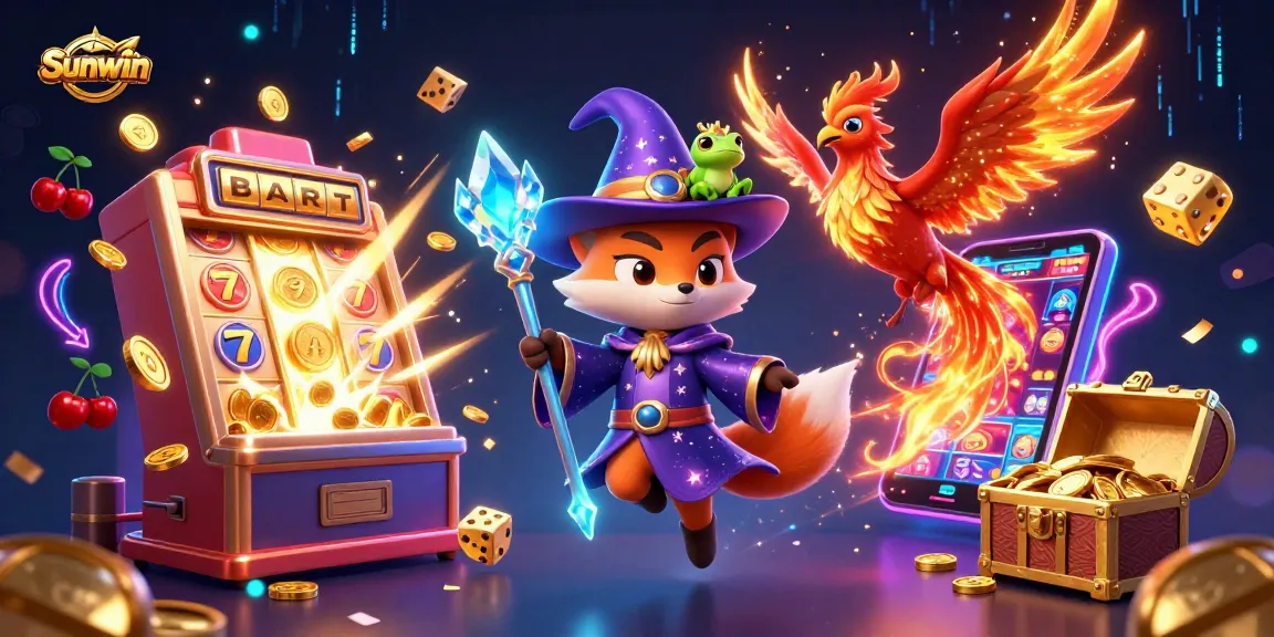 Sunwin offers thrilling casino experiences with exciting slot machines, vibrant characters, and rewards.